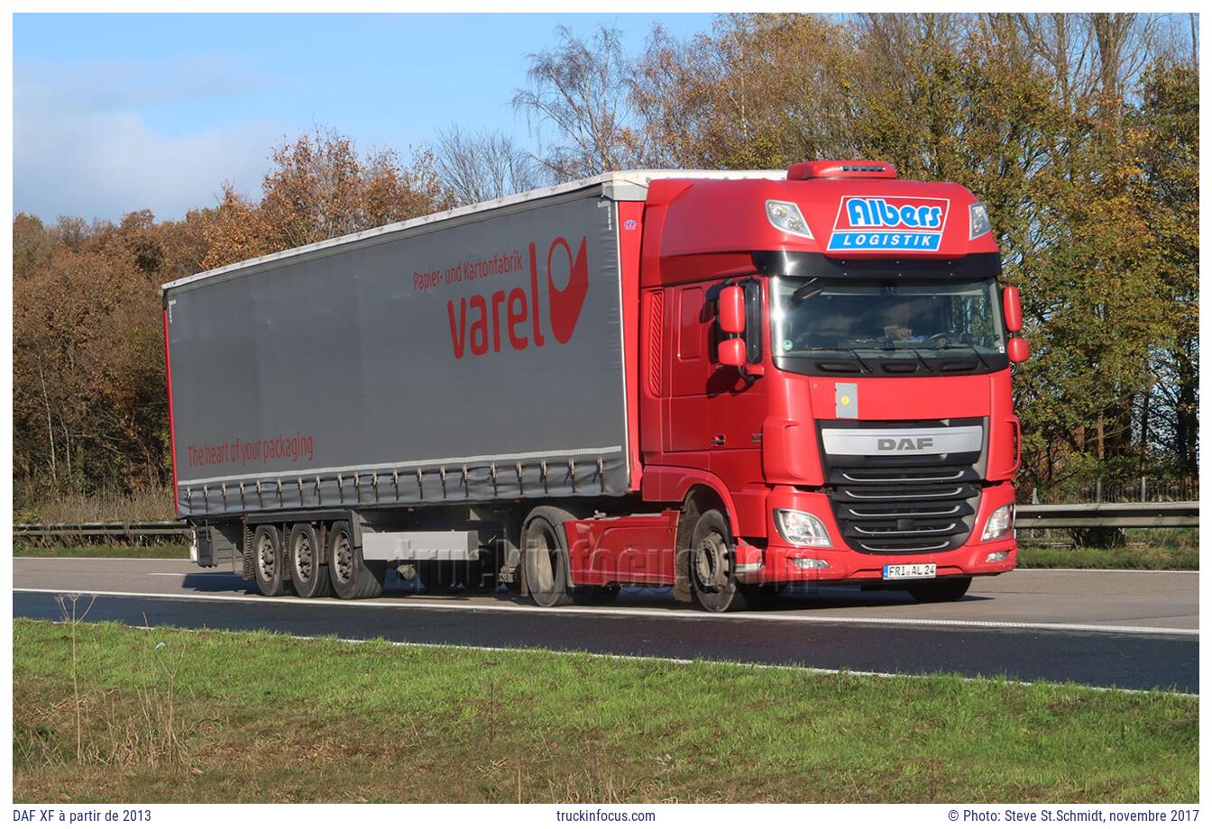 DAF XF à partir de 2013 Photo novembre 2017