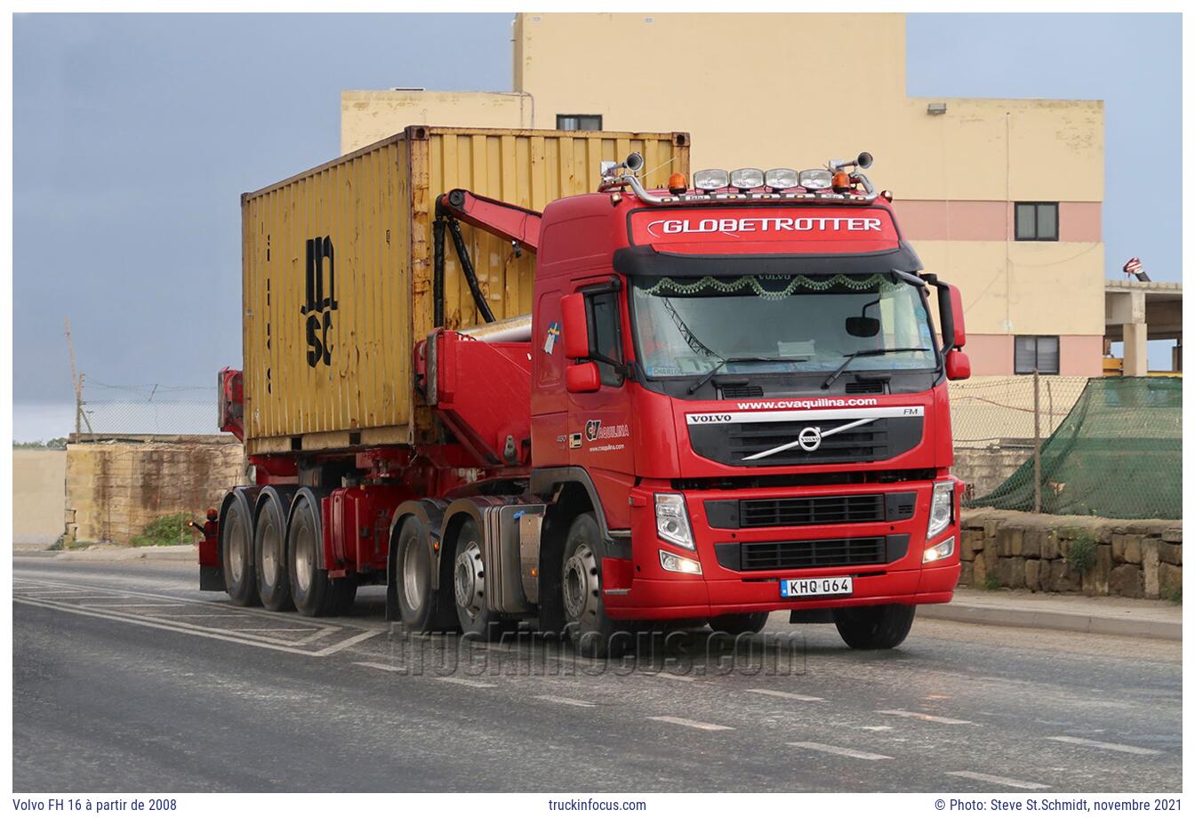 Volvo FH 16 à partir de 2008 Photo novembre 2021