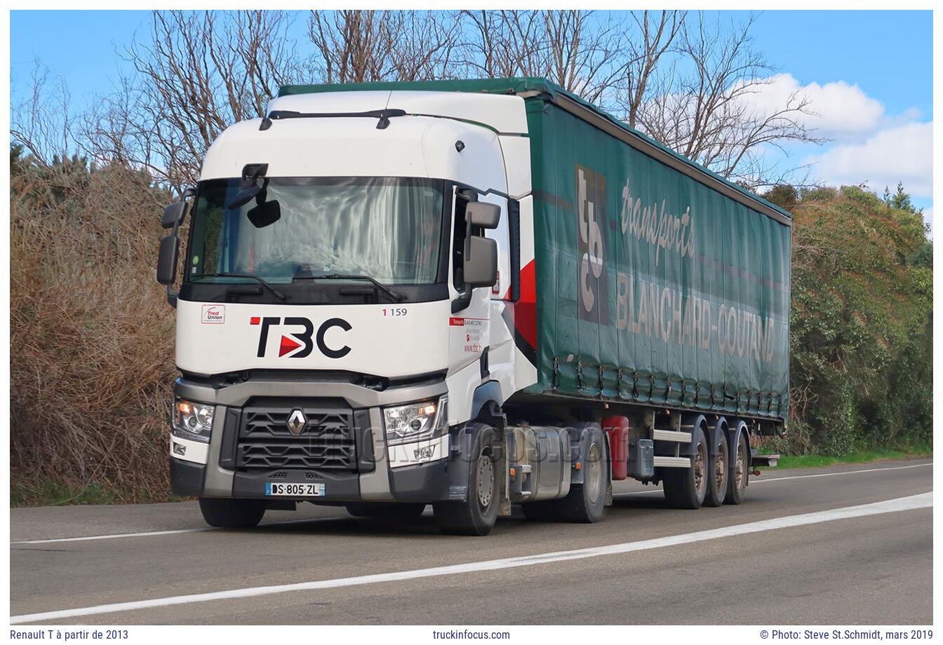 Renault T à partir de 2013 Photo mars 2019