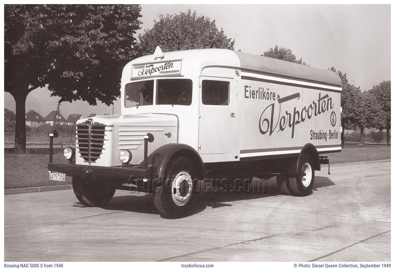 Büssing-NAG 5000 S from 1948 Photo September 1949