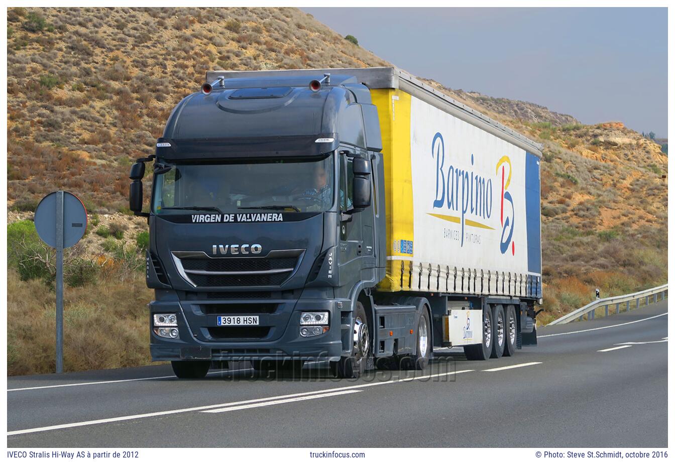 IVECO Stralis Hi-Way AS à partir de 2012 Photo octobre 2016