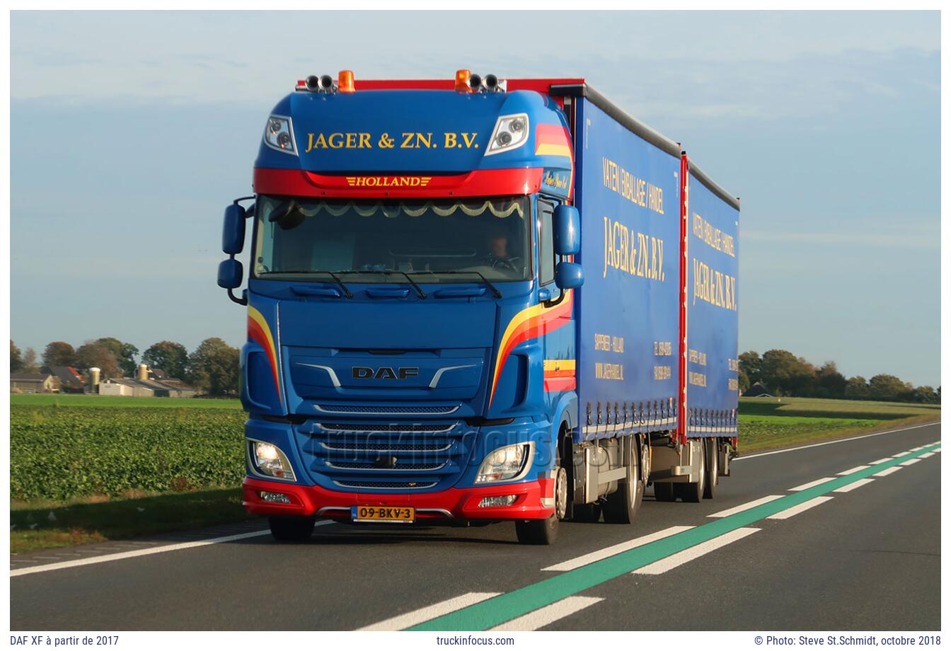 DAF XF à partir de 2017 Photo octobre 2018