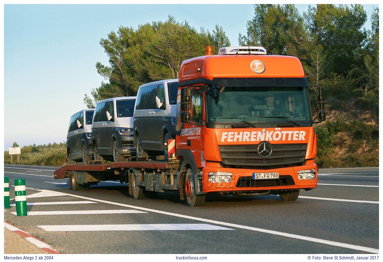 Mercedes Atego 2 ab 2004 Foto Januar 2017