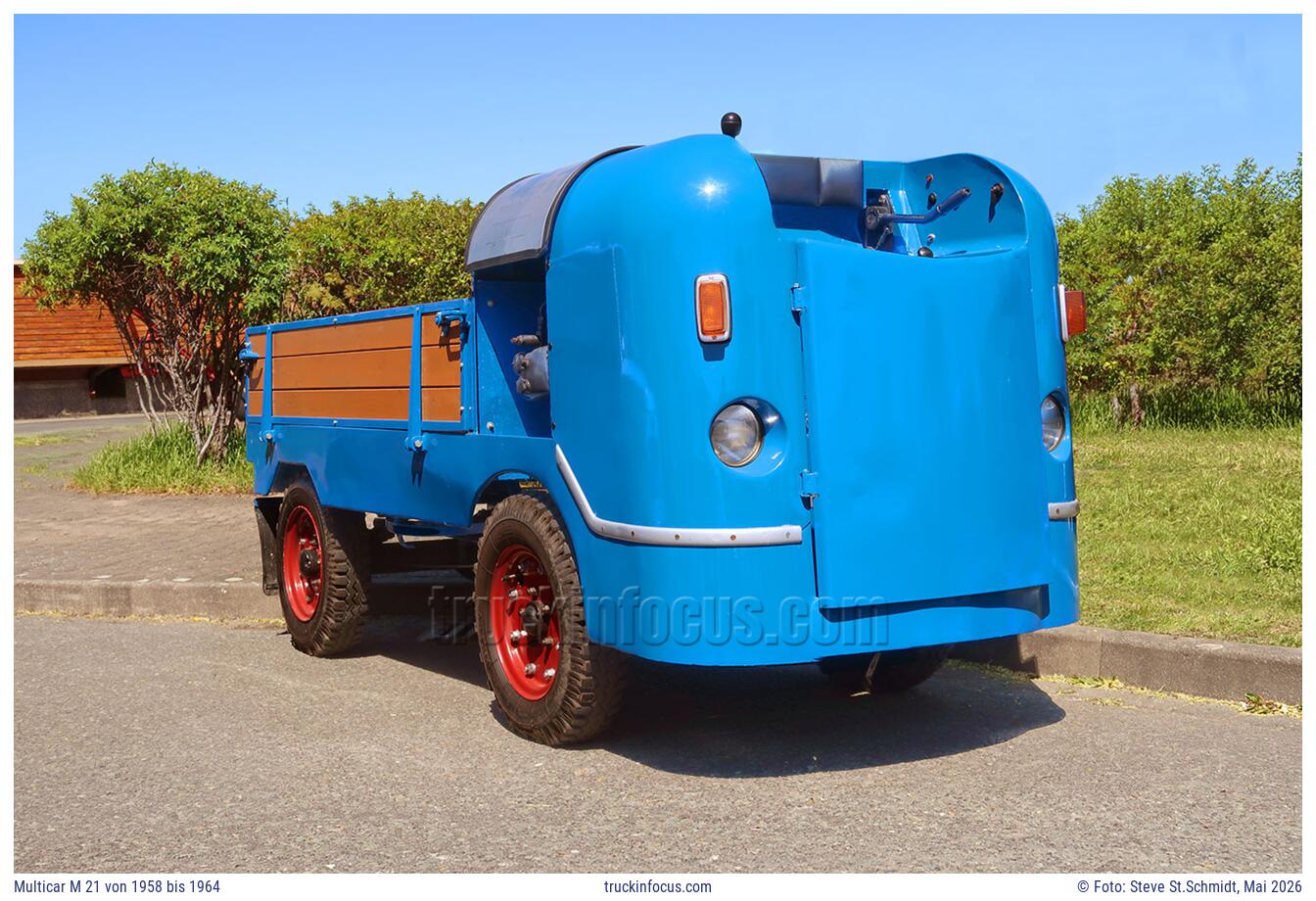 Multicar M 21 von 1958 bis 1964 Foto Mai 2026