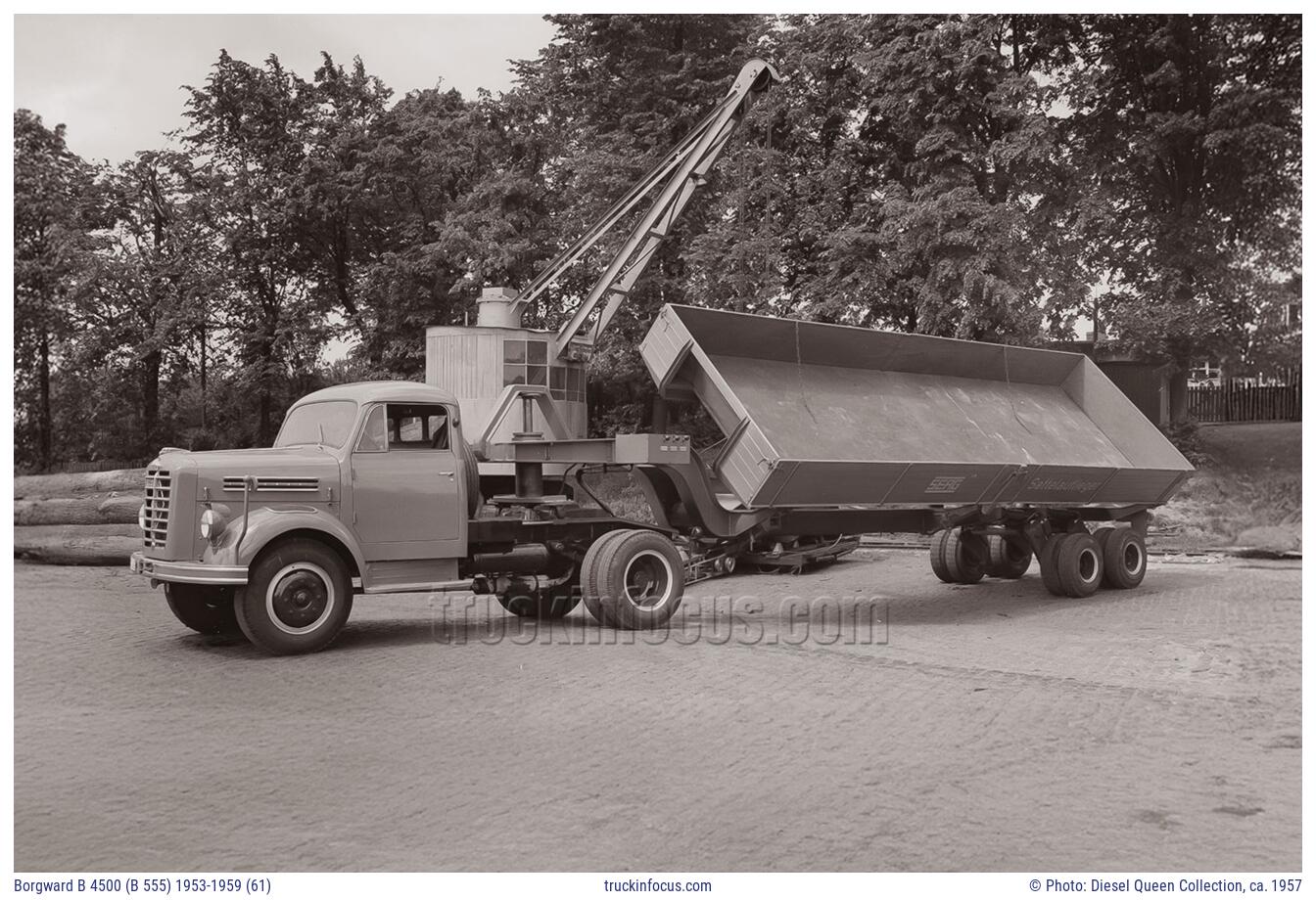 Borgward B 4500 (B 555) 1953-1959 (61) Photo ca. 1957