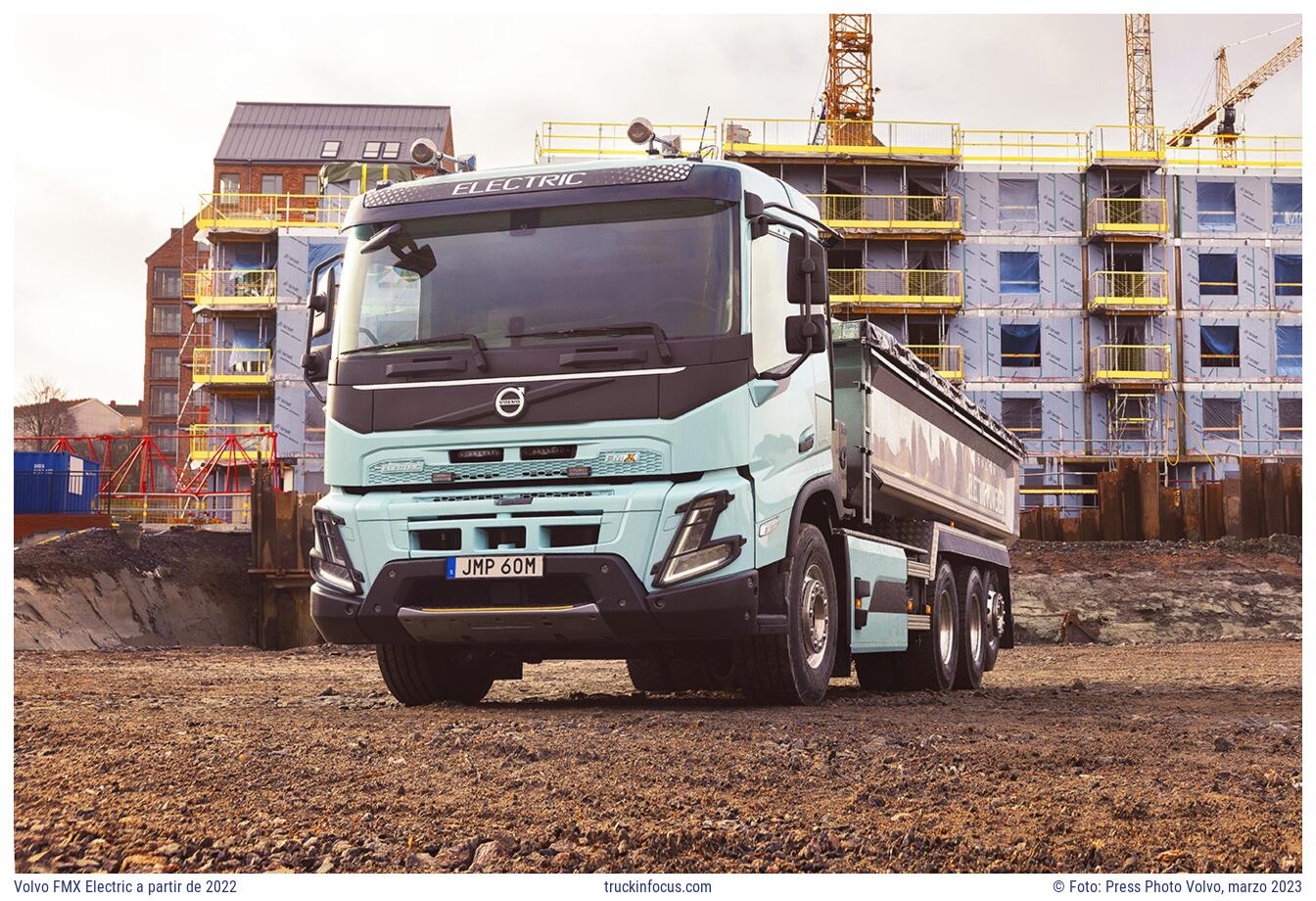 Volvo FMX Electric a partir de 2022 Foto marzo 2023