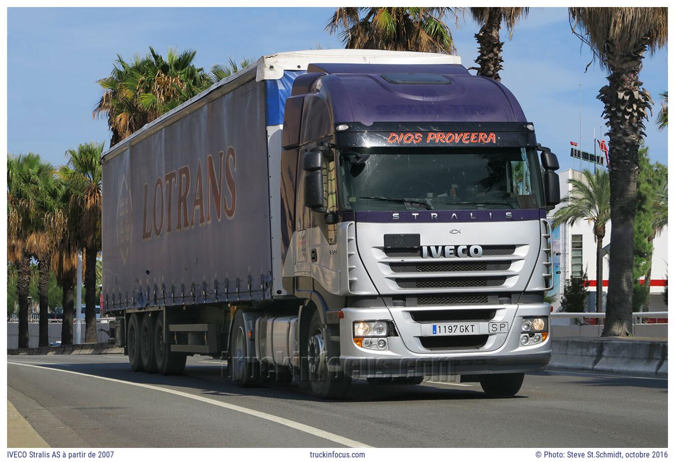 IVECO Stralis AS à partir de 2007 Photo octobre 2016