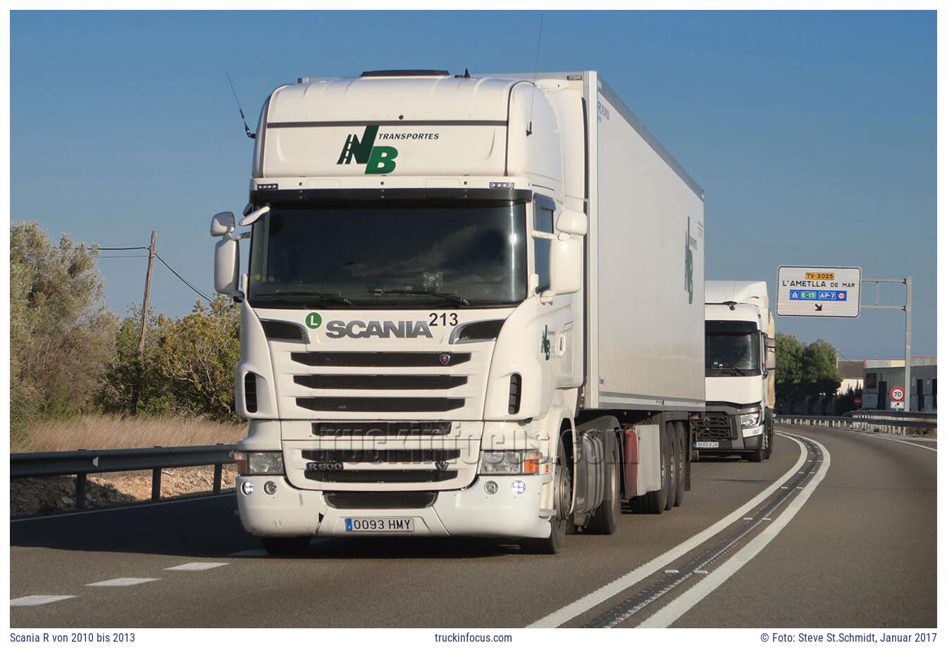 Scania R von 2010 bis 2013 Foto Januar 2017
