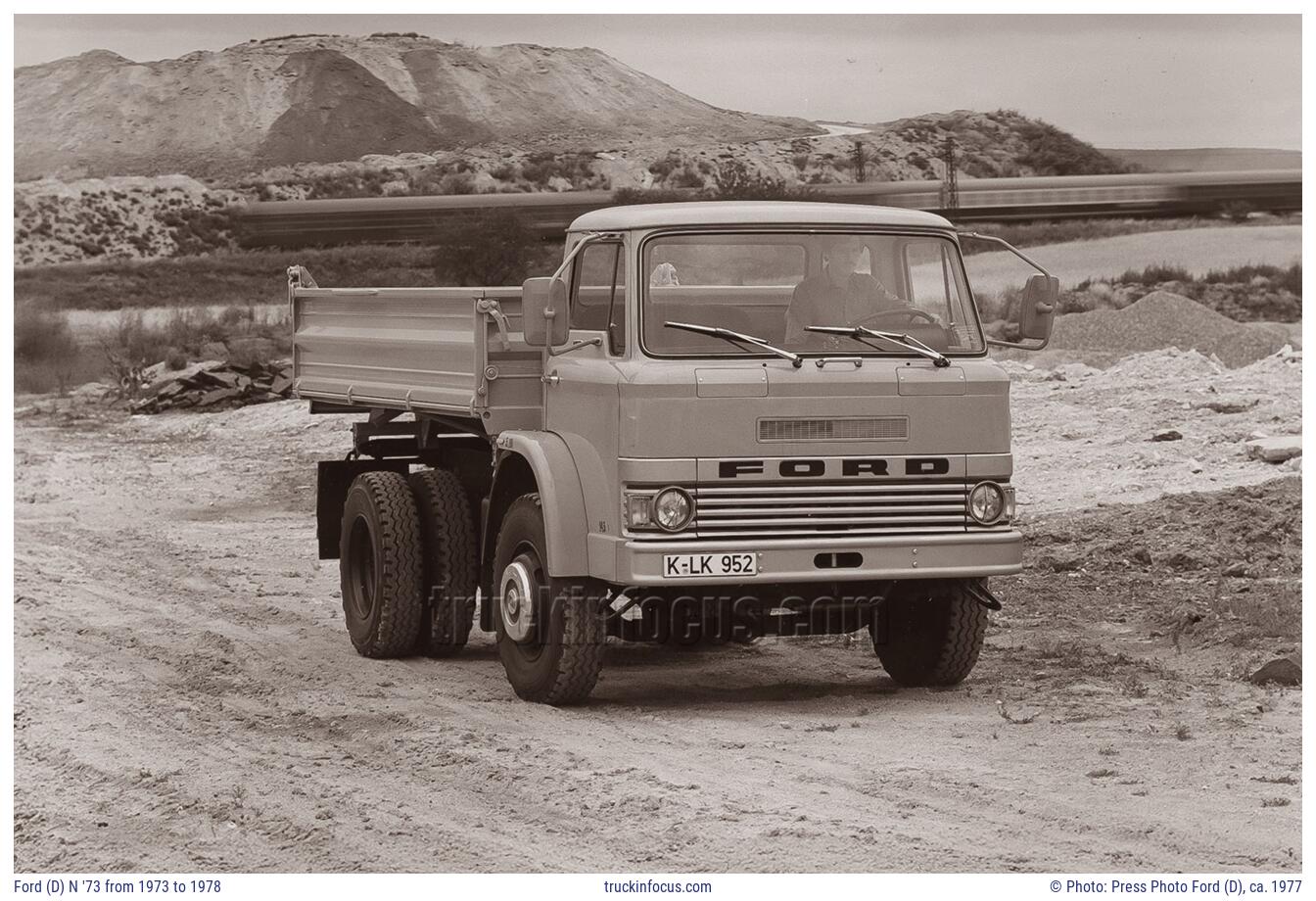 Ford (D) N '73 from 1973 to 1978 Photo ca. 1977