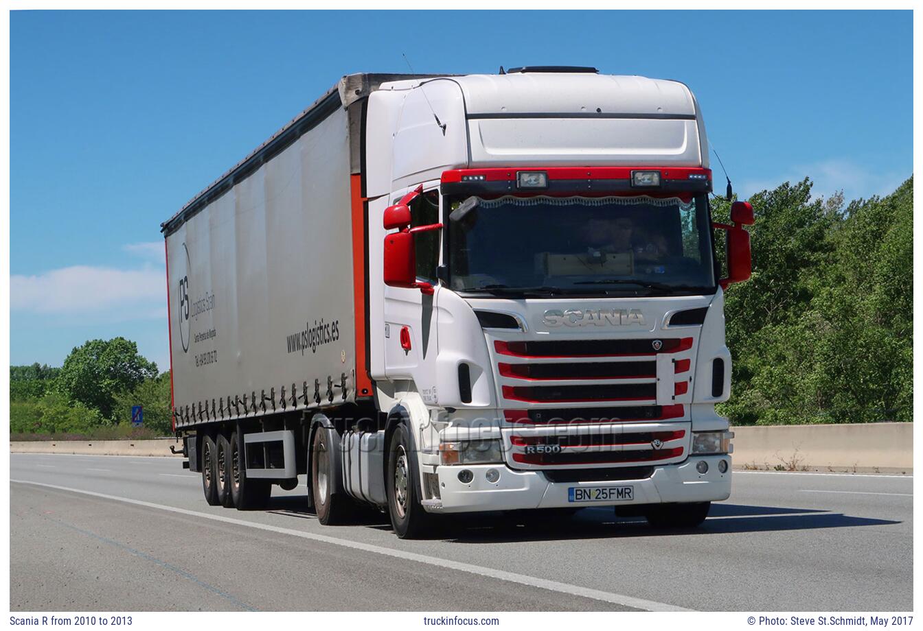 Scania R from 2010 to 2013 Photo May 2017