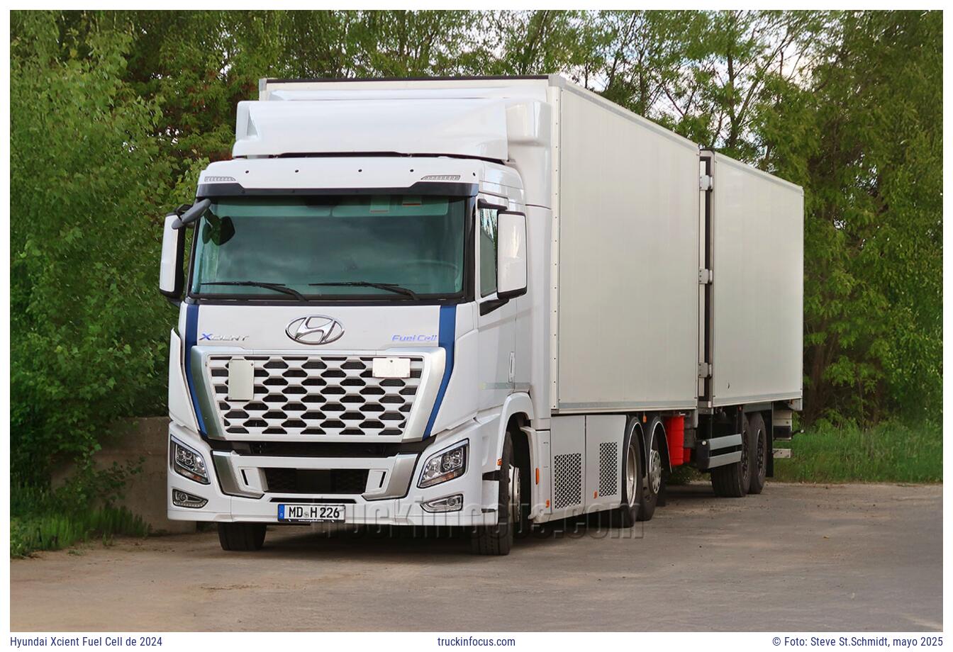 Hyundai Xcient Fuel Cell de 2024 Foto mayo 2025