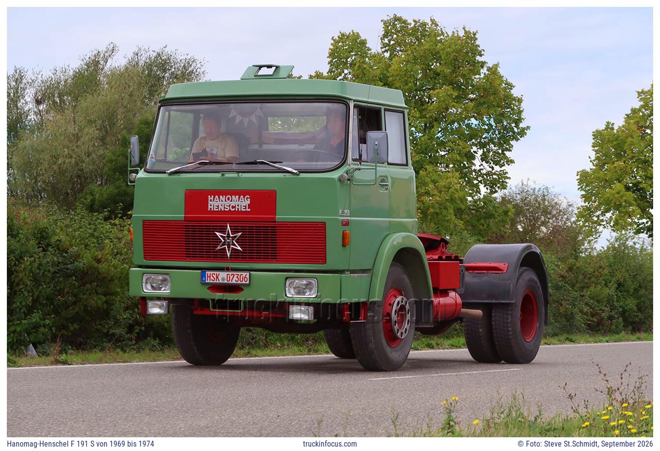 Hanomag-Henschel F 191 S von 1969 bis 1974 Foto September 2026