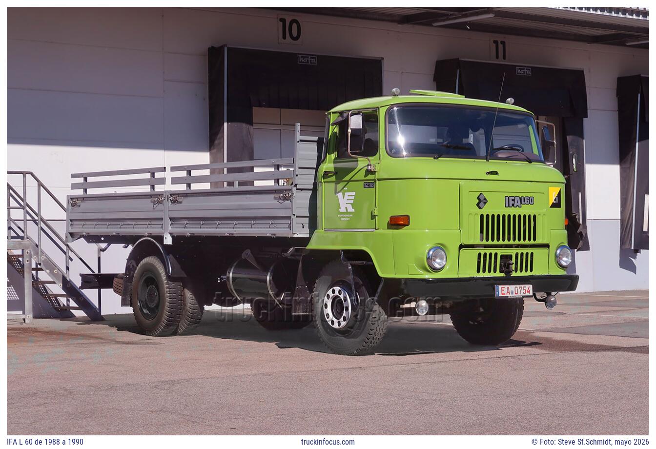 IFA L 60 de 1988 a 1990 Foto mayo 2026