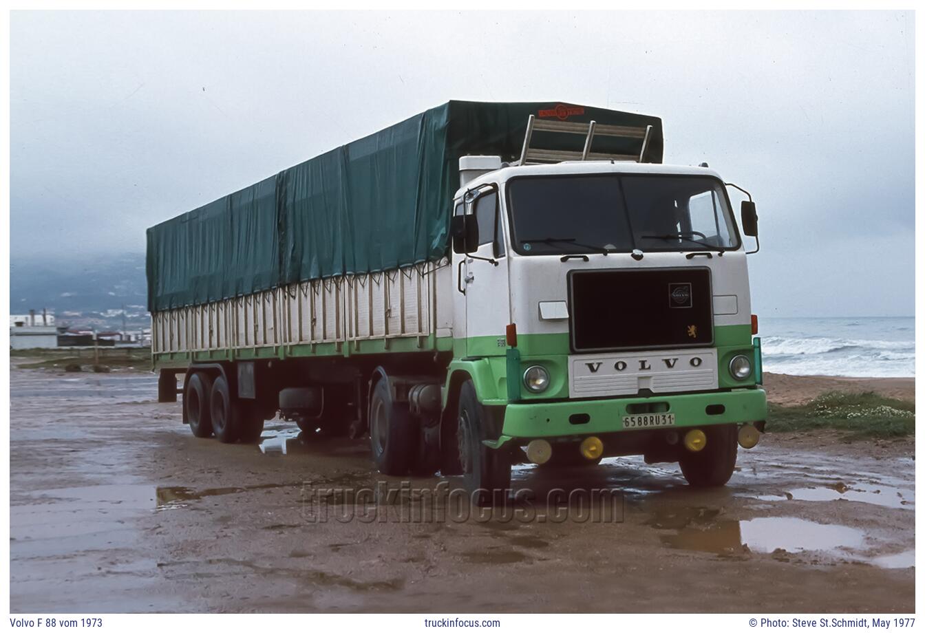 Volvo F 88 vom 1973 Photo May 1977