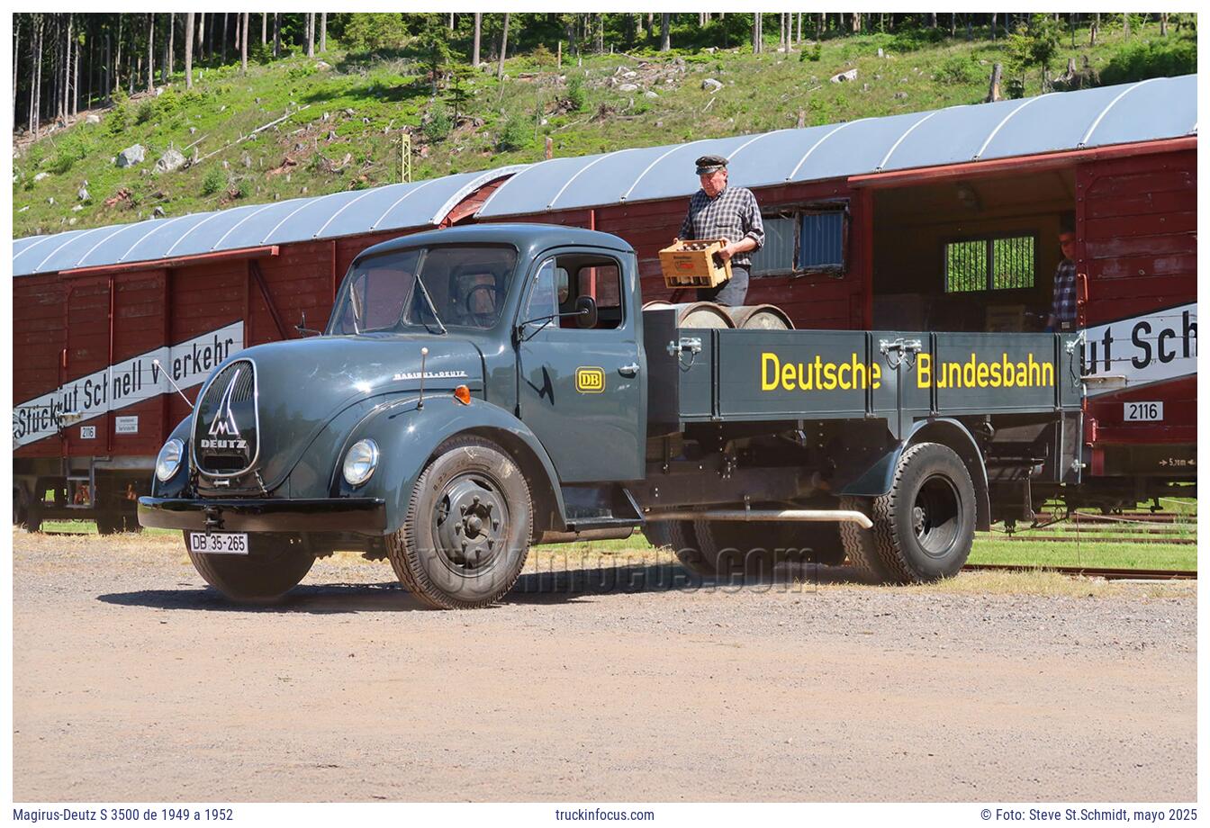 Magirus-Deutz S 3500 de 1949 a 1952 Foto mayo 2025
