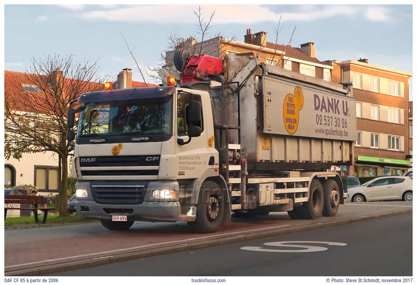 DAF CF 85 à partir de 2006 Photo novembre 2017