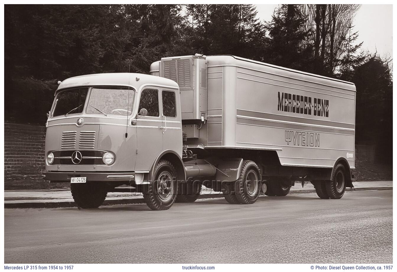 Mercedes LP 315 from 1954 to 1957 Photo ca. 1957