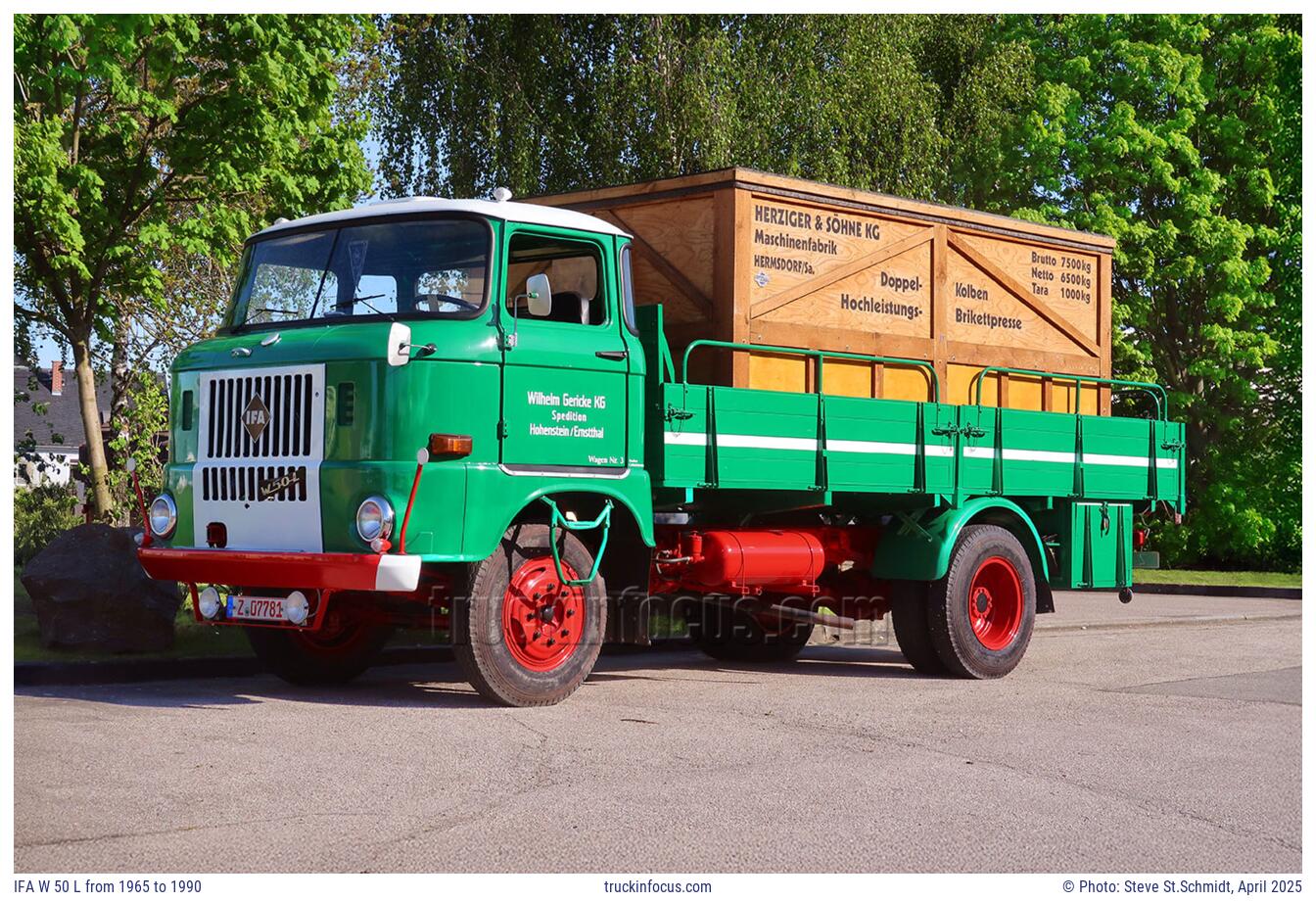 IFA W 50 L from 1965 to 1990 Photo April 2025