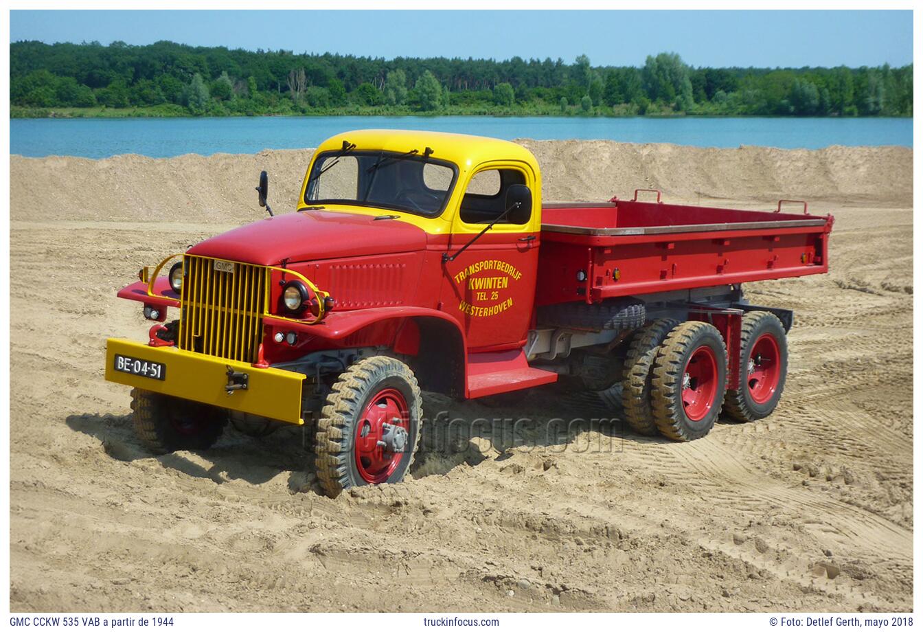 GMC CCKW 535 VAB a partir de 1944 Foto mayo 2018