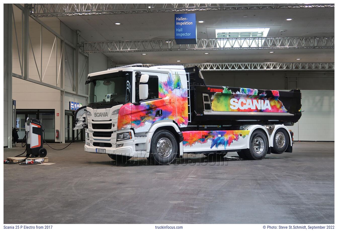 Scania 25 P Electro from 2017 Photo September 2022