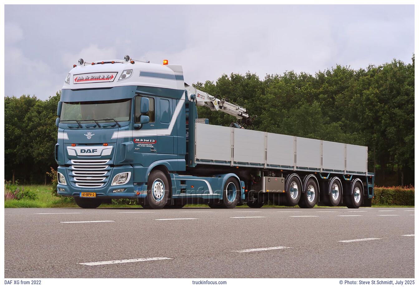 DAF XG from 2022 Photo July 2025