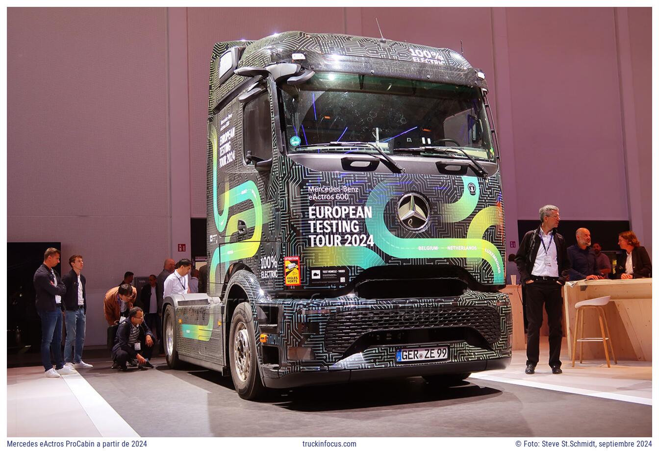 Mercedes eActros ProCabin a partir de 2024 Foto septiembre 2024