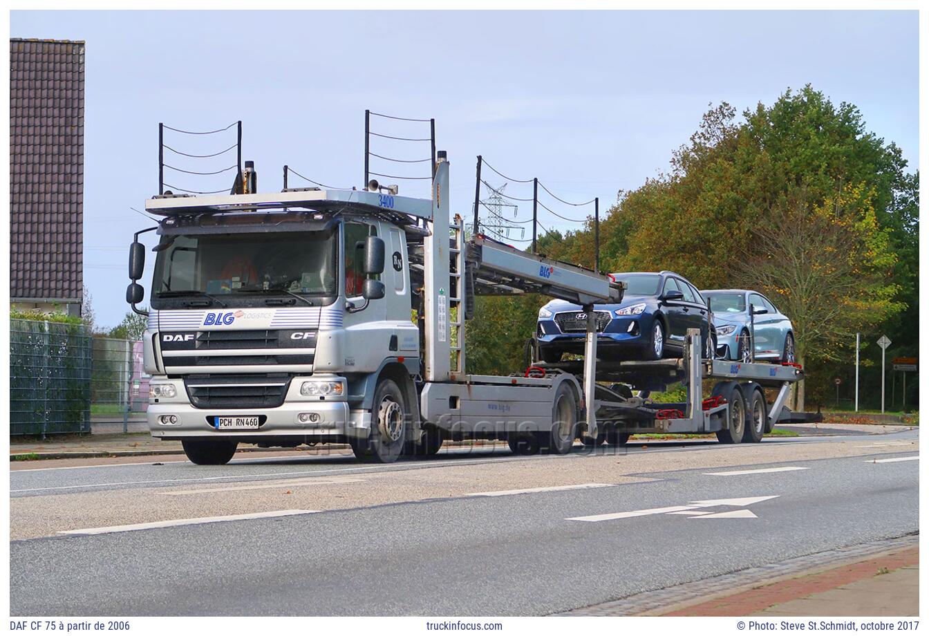 DAF CF 75 à partir de 2006 Photo octobre 2017