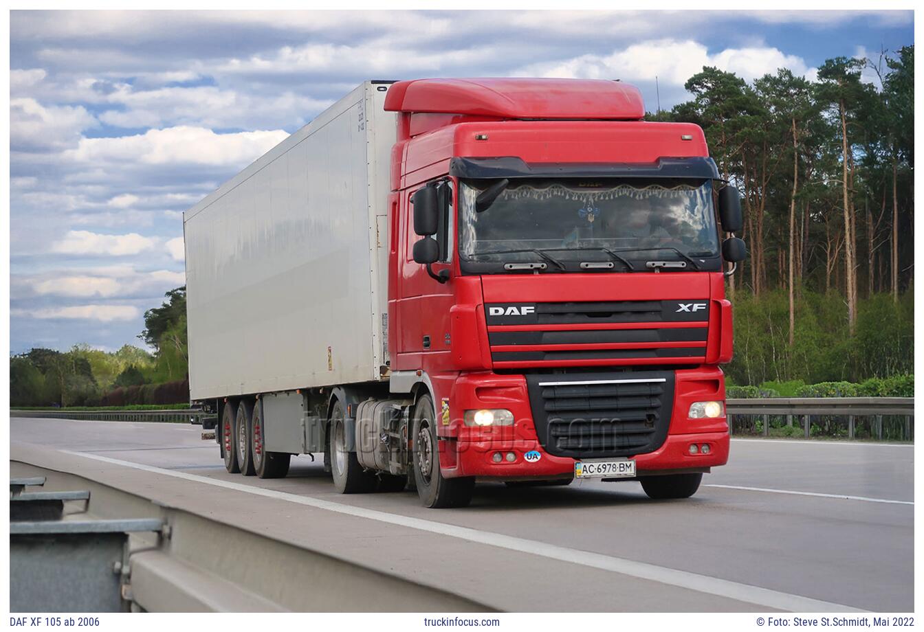 DAF XF 105 ab 2006 Foto Mai 2022