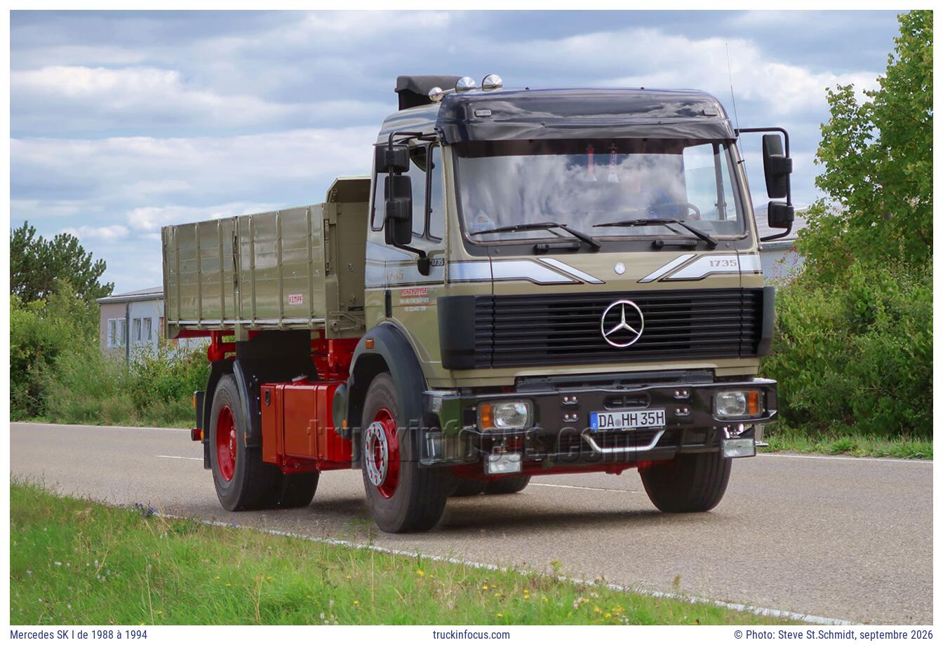 Mercedes SK I de 1988 à 1994 Photo septembre 2026