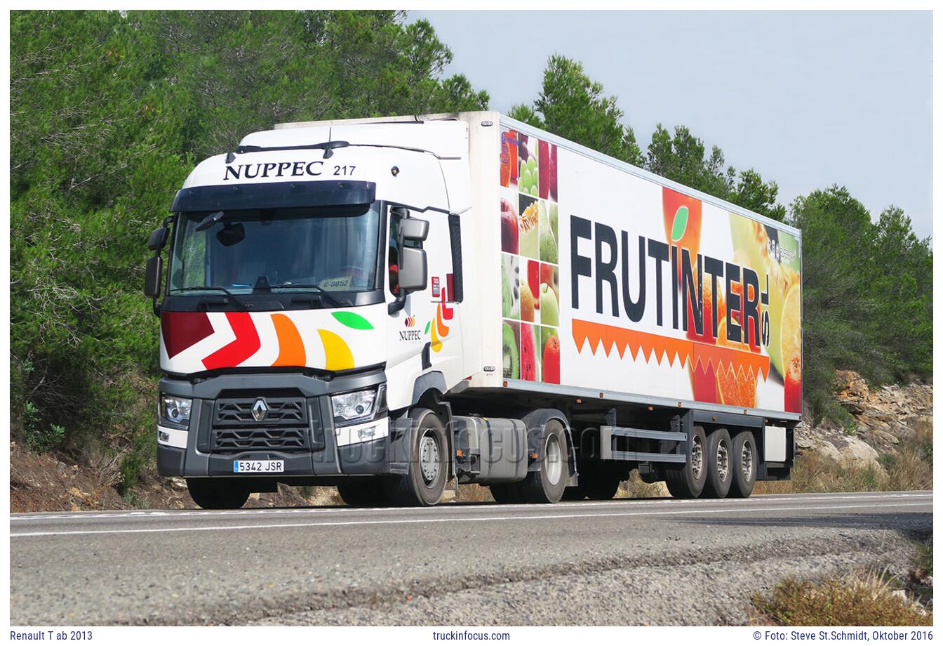 Renault T ab 2013 Foto Oktober 2016