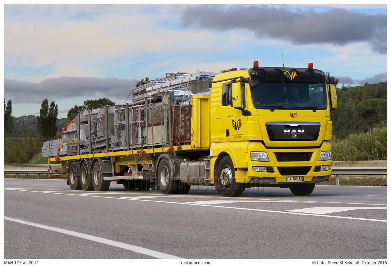 MAN TGX ab 2007 Foto Oktober 2016