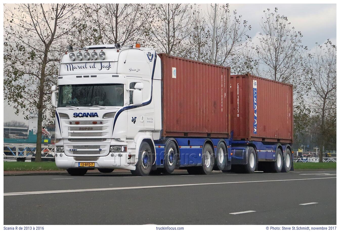 Scania R de 2013 à 2016 Photo novembre 2017