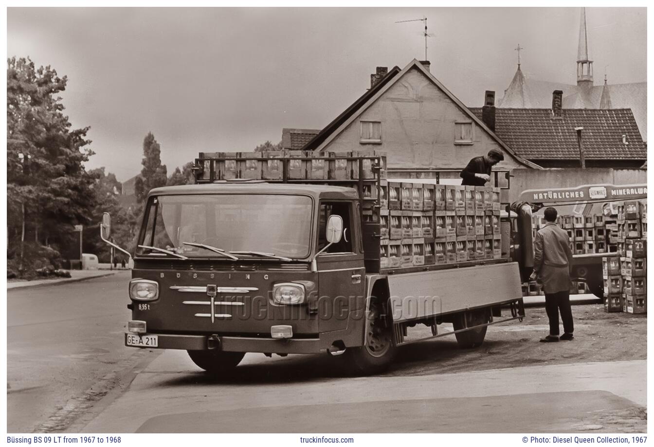 Büssing BS 09 LT from 1967 to 1968 Photo 1967
