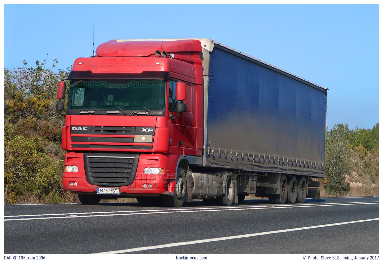 DAF XF 105 from 2006 Photo January 2017