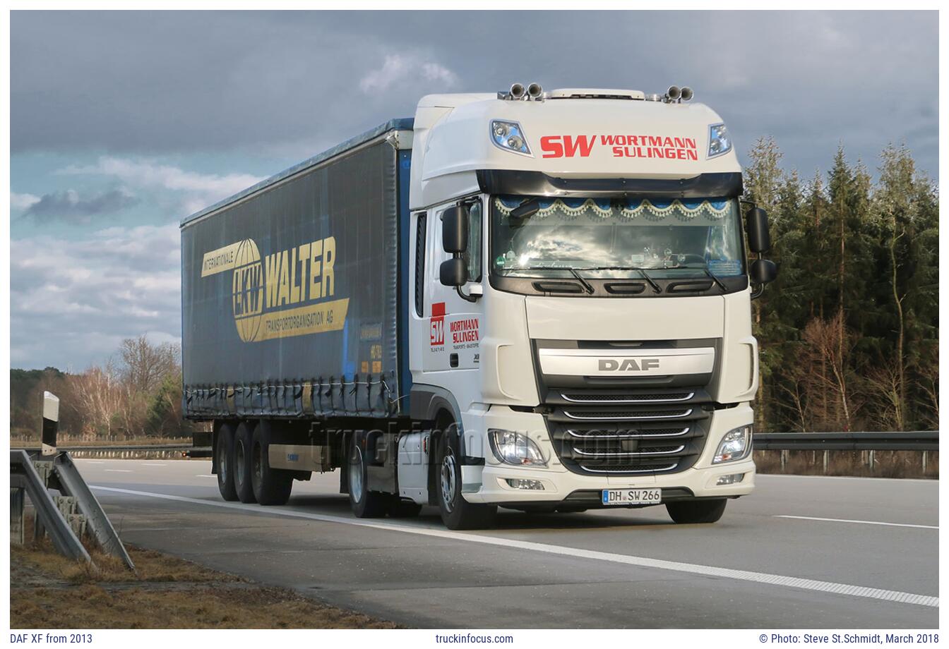 DAF XF from 2013 Photo March 2018