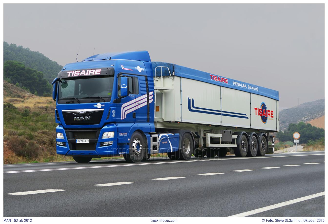 MAN TGX ab 2012 Foto Oktober 2016