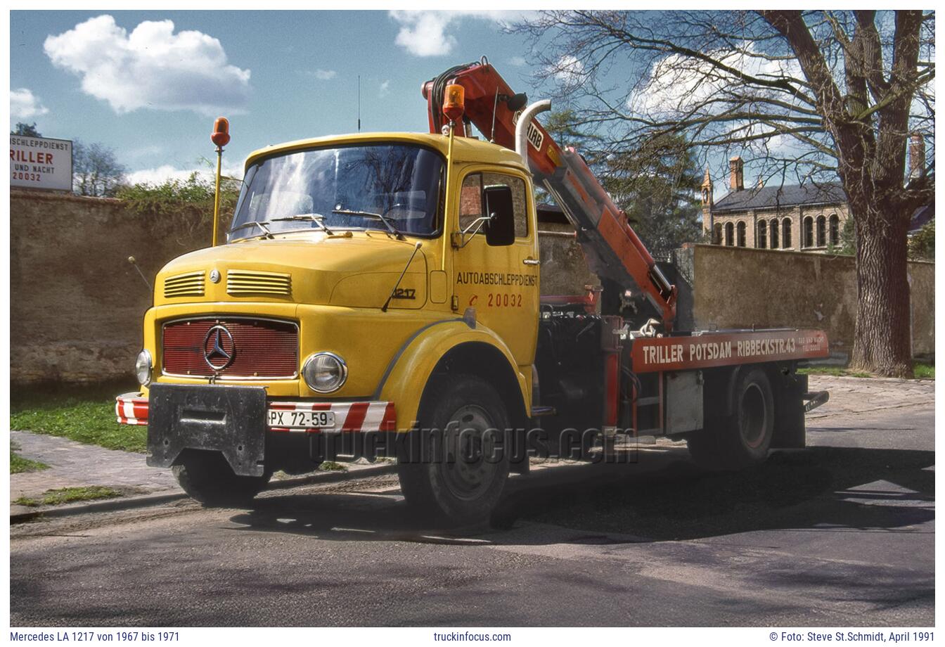 Mercedes LA 1217 von 1967 bis 1971 Foto April 1991