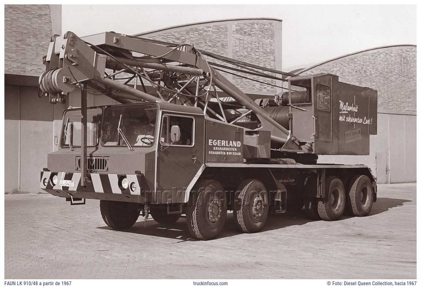 FAUN LK 910/48 a partir de 1967 Foto hacia 1967