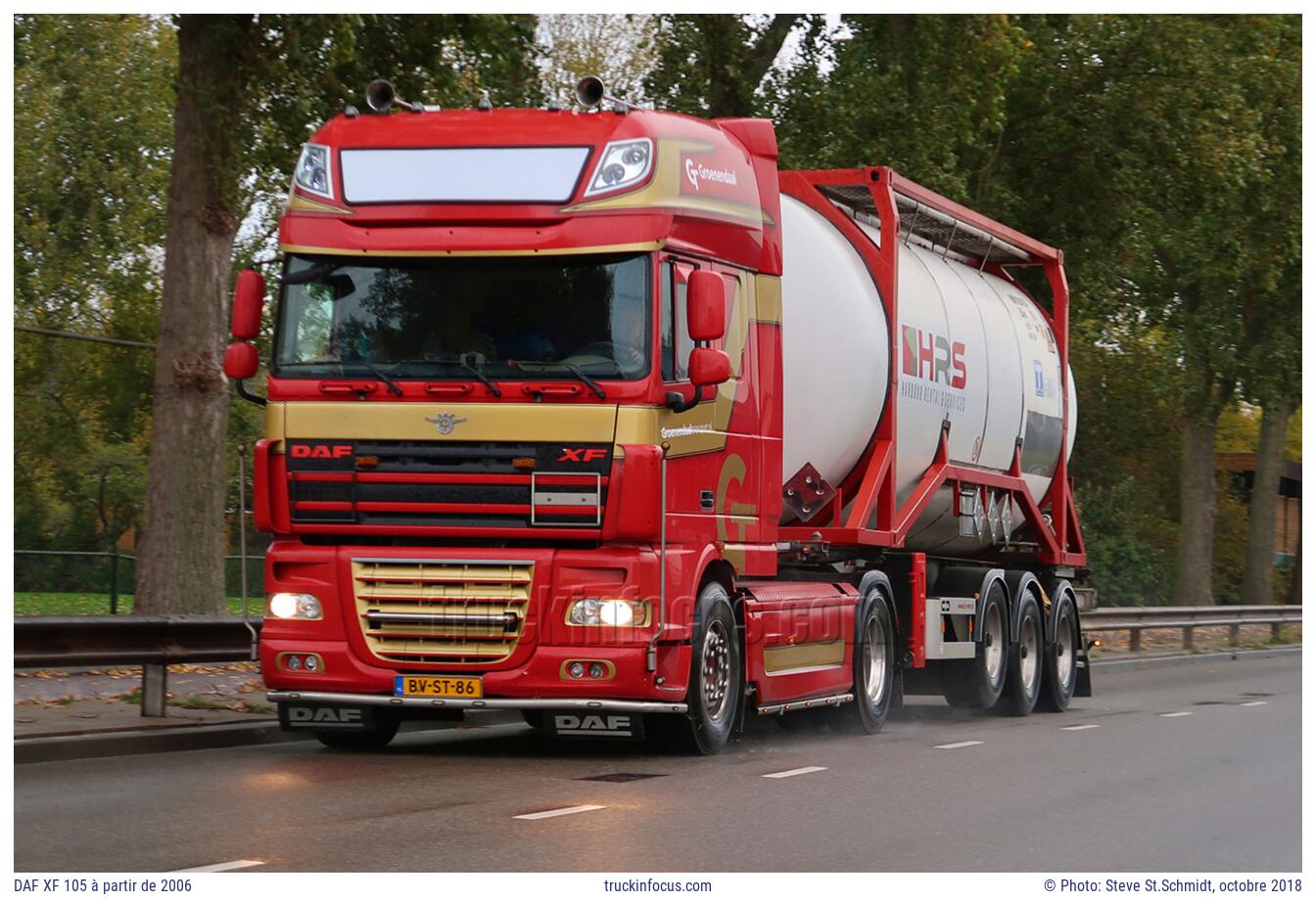 DAF XF 105 à partir de 2006 Photo octobre 2018