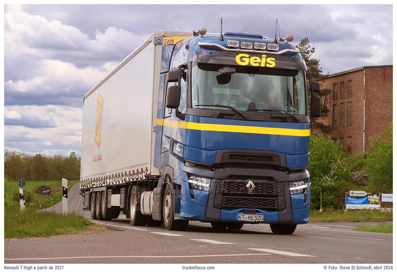 Renault T High a partir de 2021 Foto abril 2024