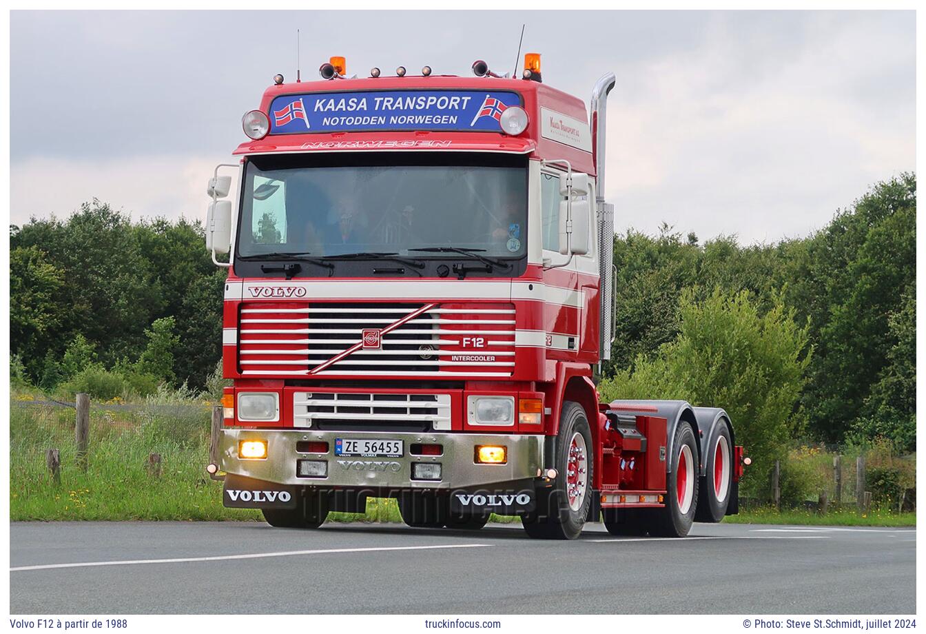 Volvo F12 à partir de 1988 Photo juillet 2024