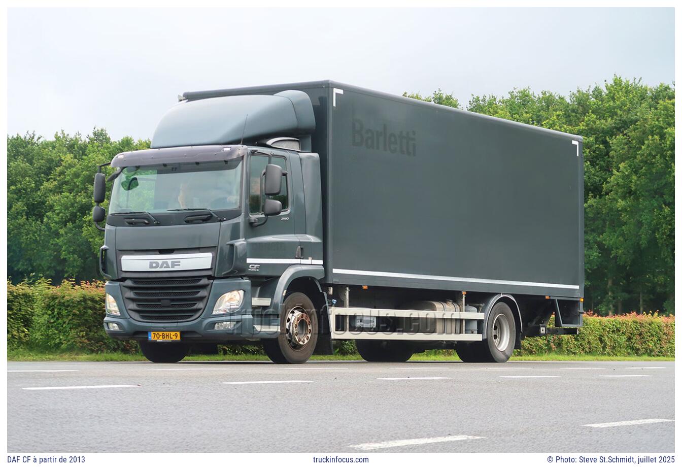 DAF CF à partir de 2013 Photo juillet 2025