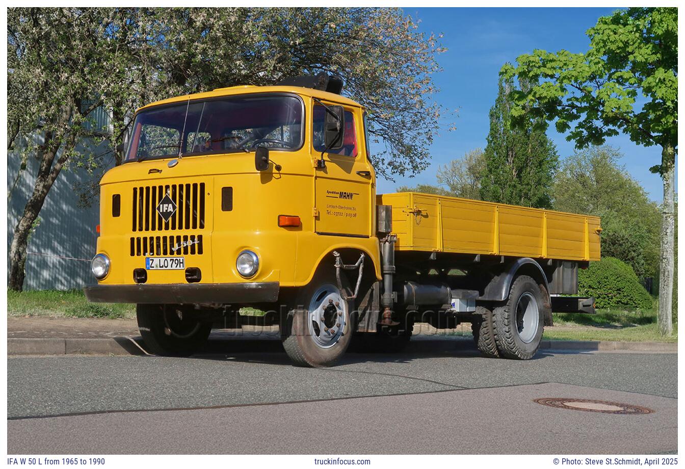 IFA W 50 L from 1965 to 1990 Photo April 2025