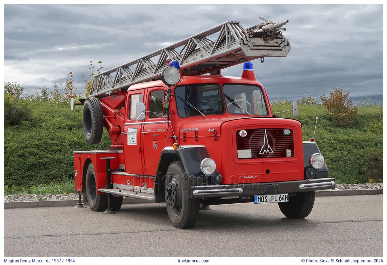 Magirus-Deutz Mercur de 1957 à 1964 Photo septembre 2026