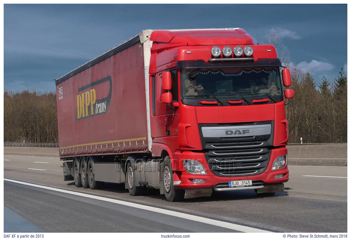 DAF XF à partir de 2013 Photo mars 2018