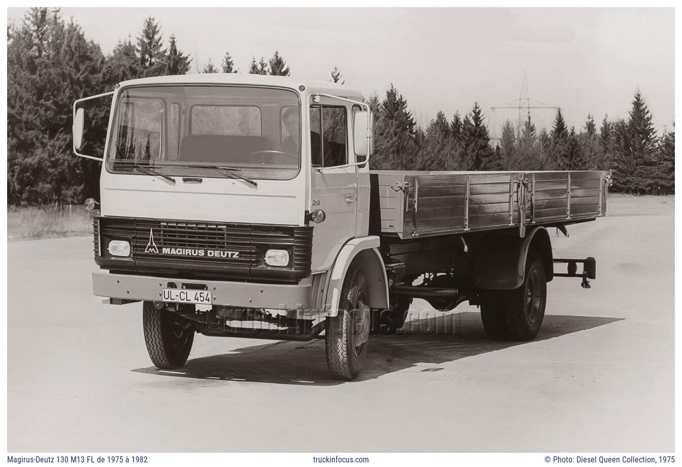 Magirus-Deutz 130 M13 FL de 1975 à 1982 Photo 1975