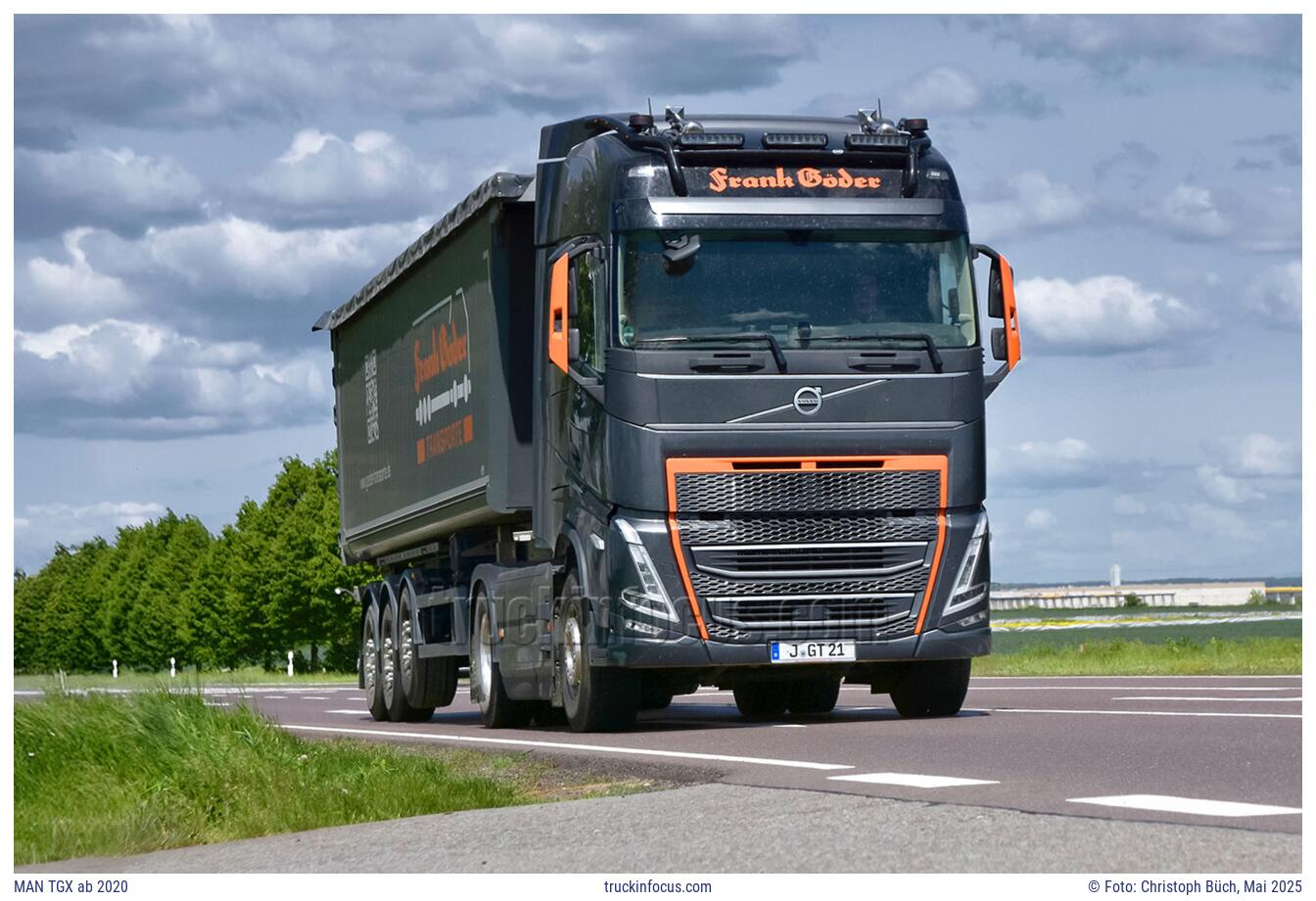 MAN TGX ab 2020 Foto Mai 2025