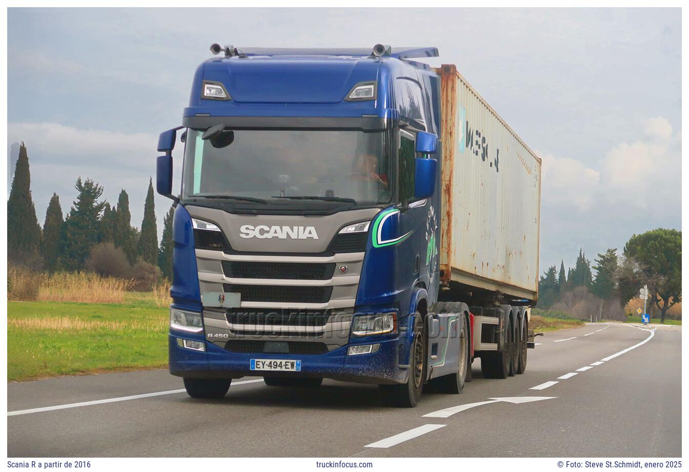 Scania R a partir de 2016 Foto enero 2025