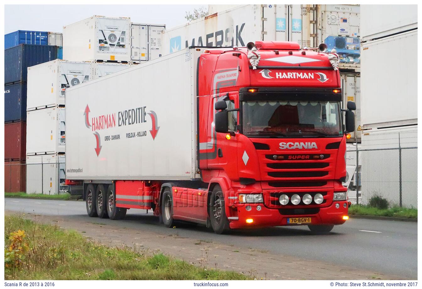 Scania R de 2013 à 2016 Photo novembre 2017