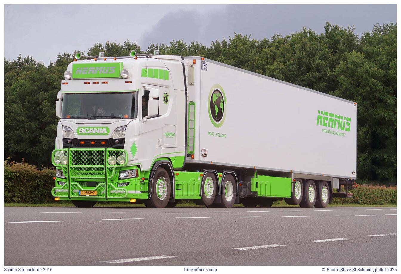 Scania S à partir de 2016 Photo juillet 2025